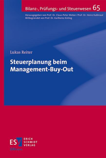 Cover: 9783503237968 | Steuerplanung beim Management-Buy-Out | Lukas Reiter | Taschenbuch