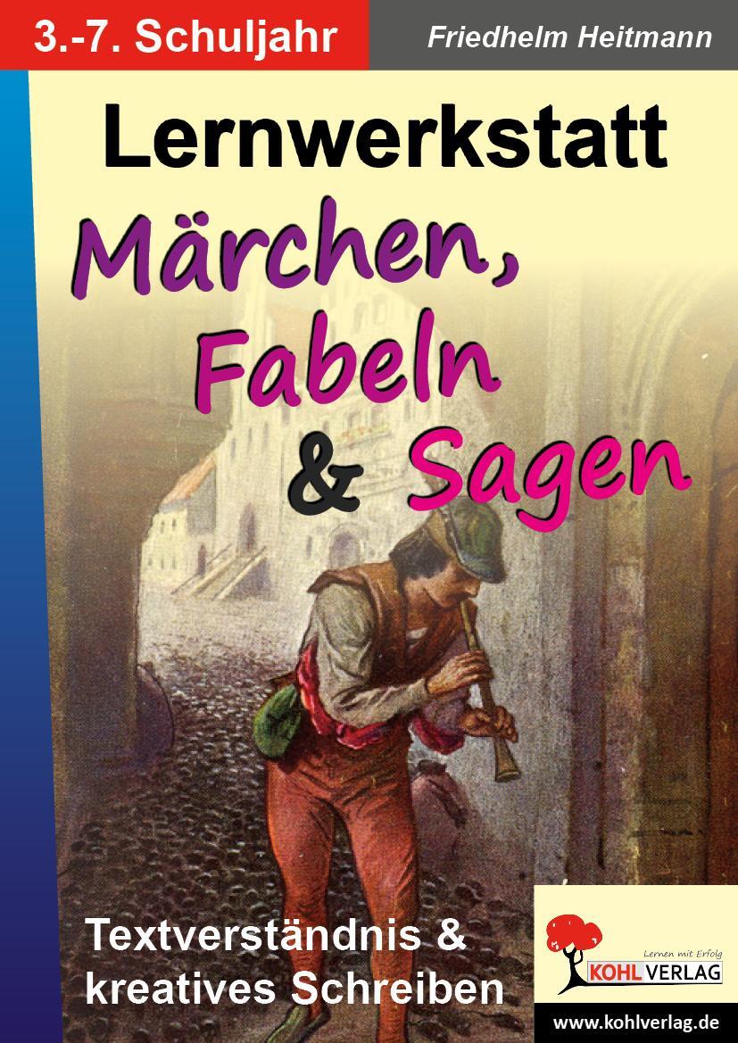 Cover: 9783866328570 | Lernwerkstatt - Märchen, Fabeln und Sagen | 60 Kopiervorlagen | 2008