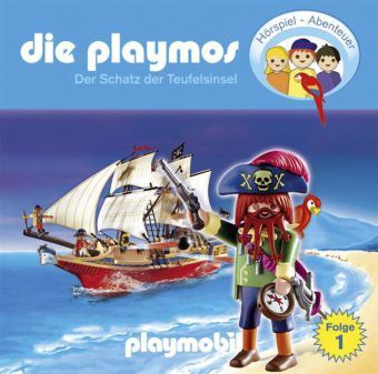 Cover: 9783785748312 | Die Playmos - Der Schatz der Teufelsinsel, 1 Audio-CD | Simon X. Rost