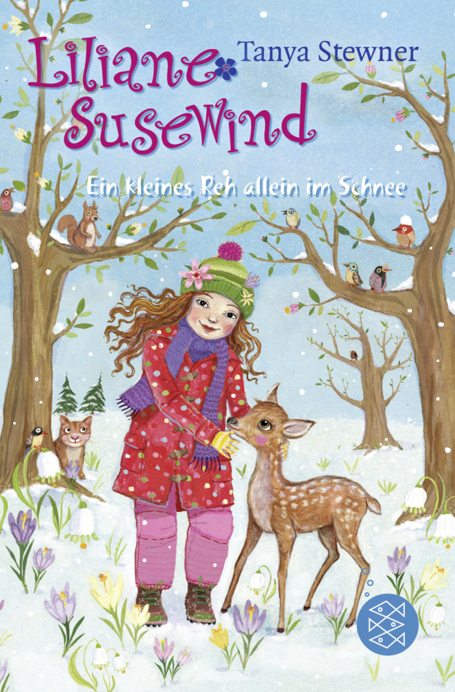 Cover: 9783596810826 | Liliane Susewind - Ein kleines Reh allein im Schnee | Tanya Stewner