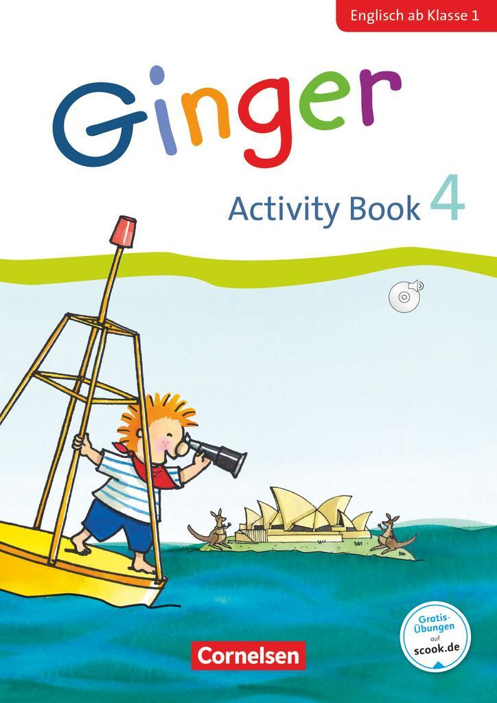 Cover: 9783060832279 | Ginger - Early Start Edition 4. Schuljahr - Activity Book mit...