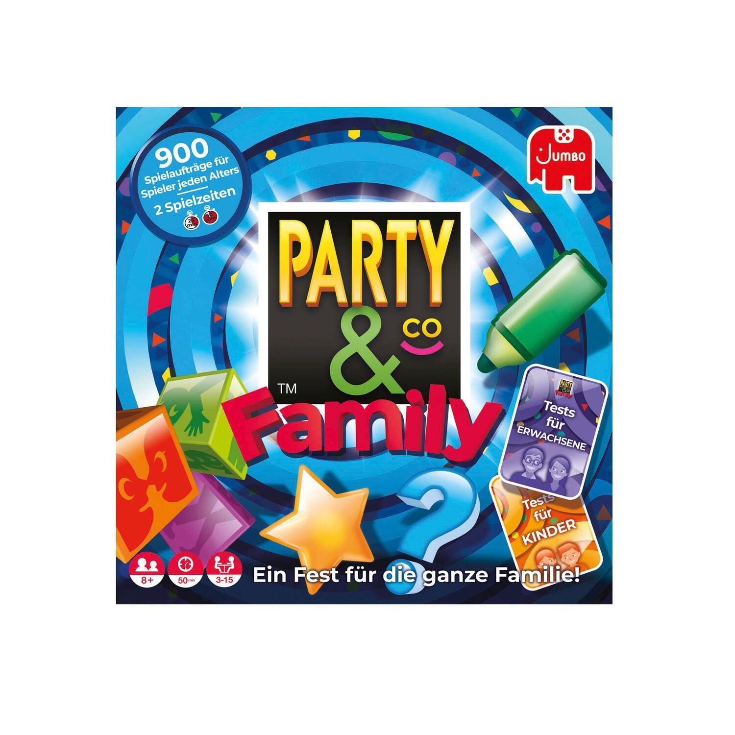 Bild: 8710126198933 | Party & Co. Family | Spiel | Deutsch | 2022 | Jumbo Spiele GmbH