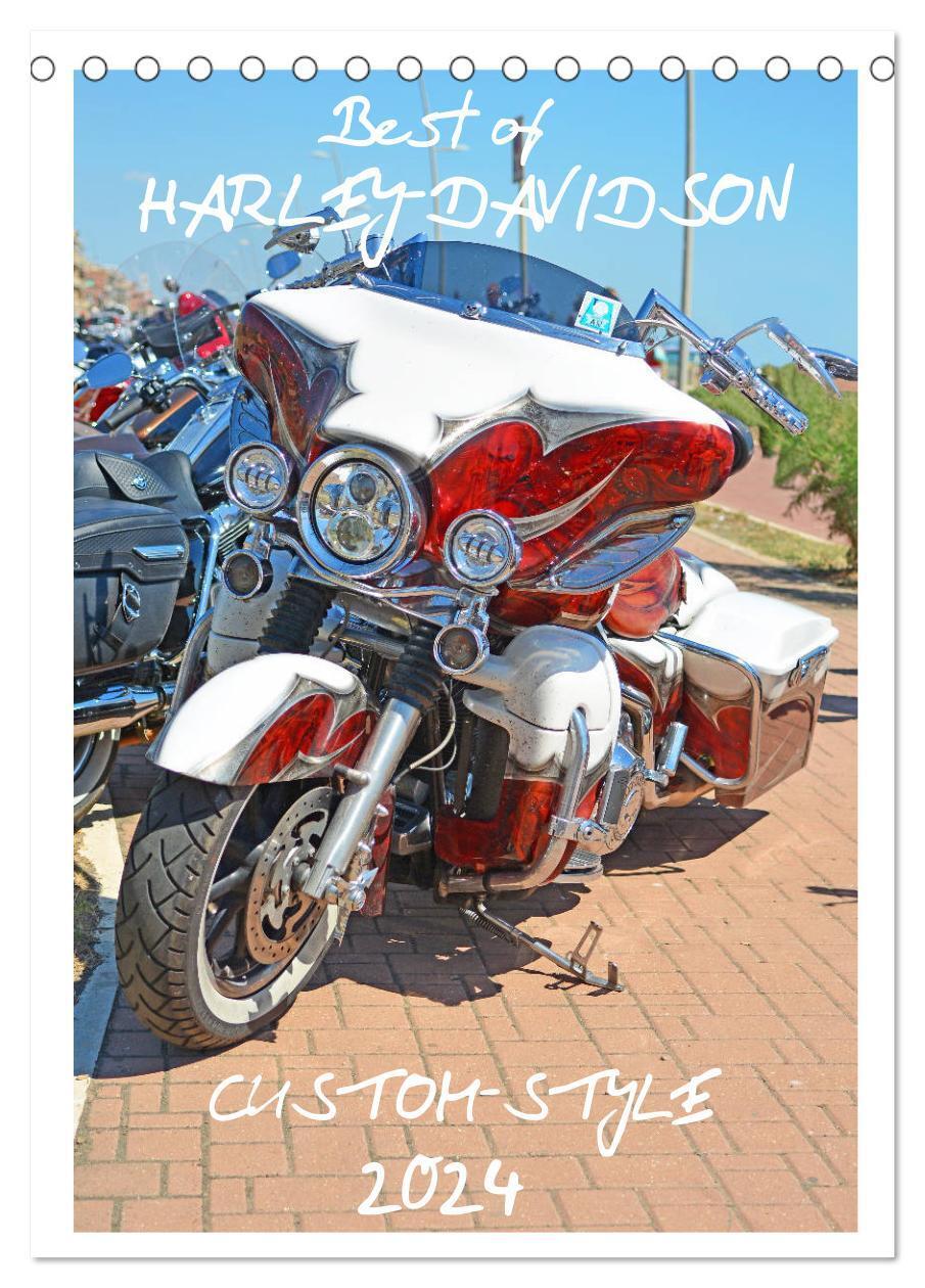 Cover: 9783383576935 | Best of Harley-Davidson Custom-Style 2024 (Tischkalender 2024 DIN...
