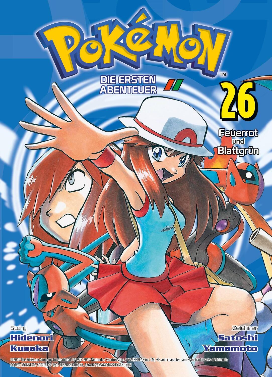 Cover: 9783741613869 | Pokémon - Die ersten Abenteuer | Bd. 26: Feuerrot und Blattgrün | Buch