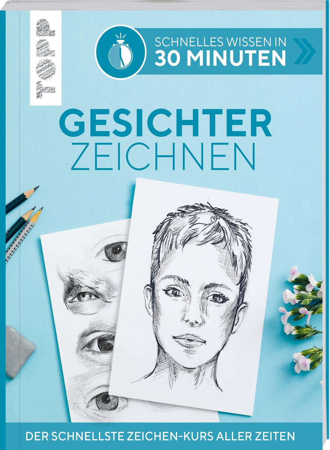 Cover: 9783772468773 | Schnelles Wissen in 30 Minuten - Gesichter Zeichnen | Gecko Keck