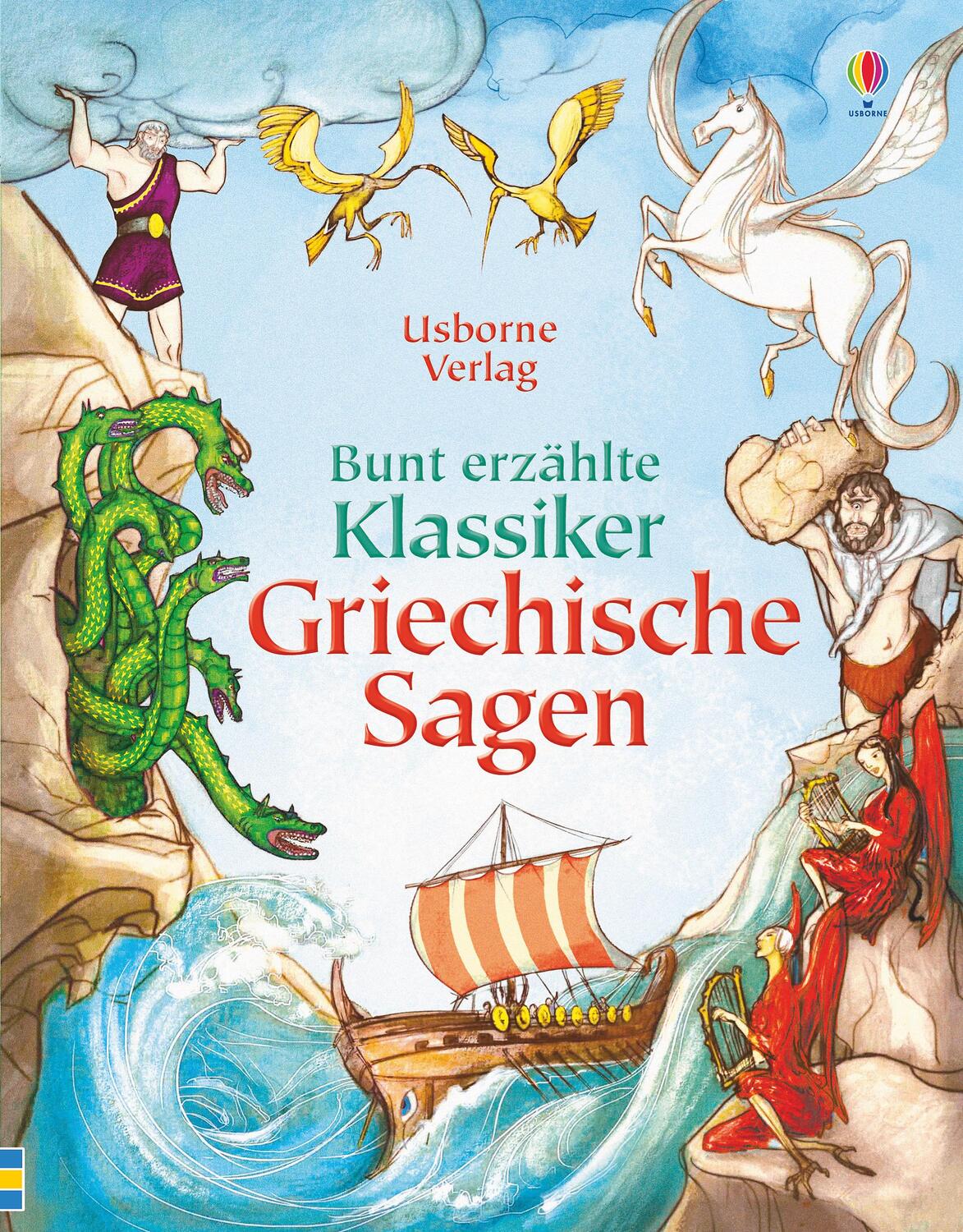 Cover: 9781782325680 | Bunt erzählte Klassiker: Griechische Sagen | Buch | Deutsch | 2017
