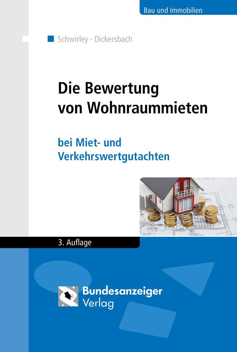 Cover: 9783846204443 | Die Bewertung von Wohnraummieten | Bei Miet- und Verkehrswertgutachten