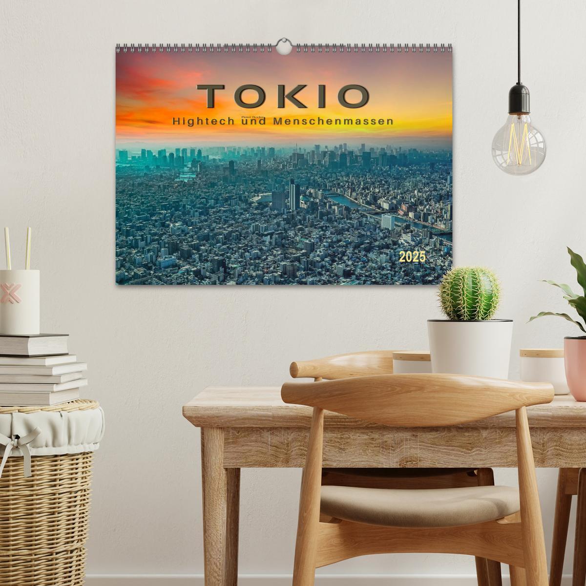 Bild: 9783435581863 | Tokio - Hightech und Menschenmassen (Wandkalender 2025 DIN A3...