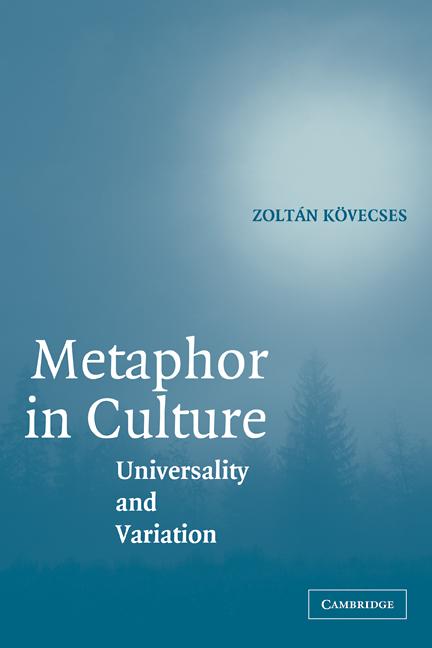 Cover: 9780521696128 | Metaphor in Culture | Universality and Variation | Zoltan Kovecses