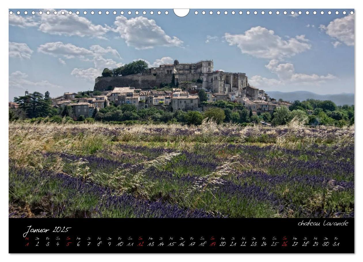 Bild: 9783435757763 | Provence romantique (Wandkalender 2025 DIN A3 quer), CALVENDO...