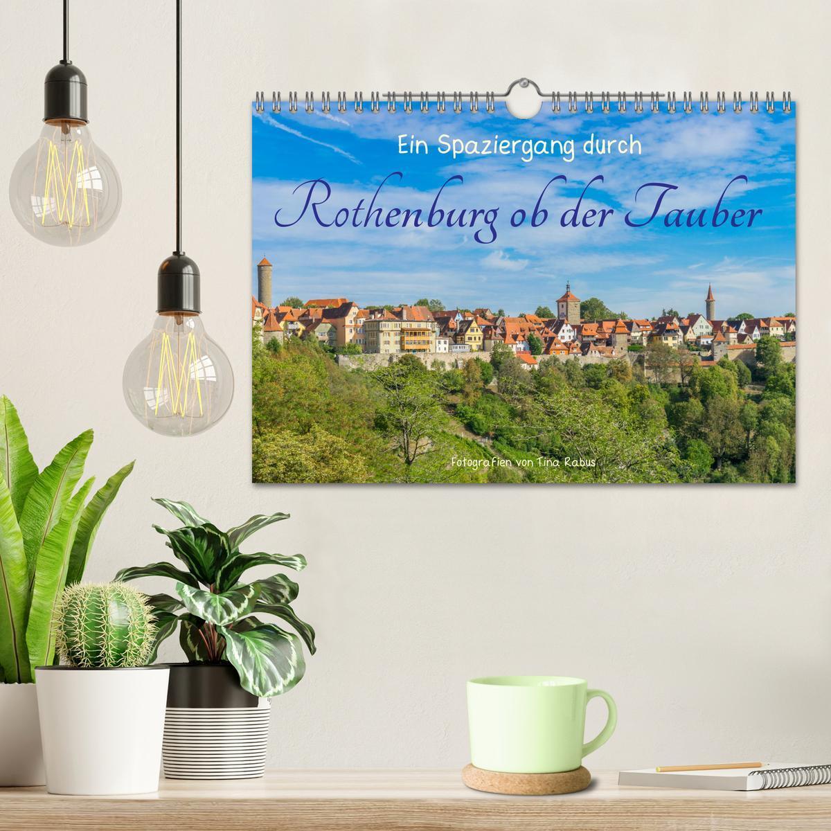 Bild: 9783383988332 | Ein Spaziergang durch Rothenburg ob der Tauber (Wandkalender 2025...