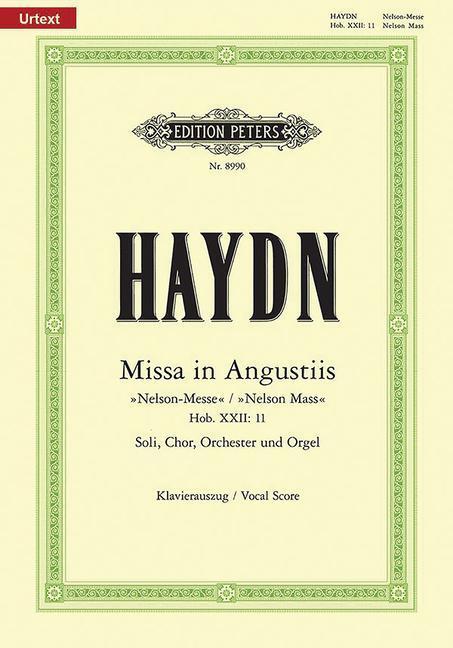 Cover: 9790014105099 | Missa in Angustiis d-Moll Hob. XXII:11 "Nelson-Messe" / URTEXT | Haydn