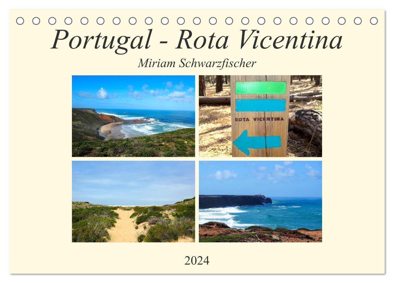Cover: 9783383049552 | Portugal - Rota Vicentina (Tischkalender 2024 DIN A5 quer),...