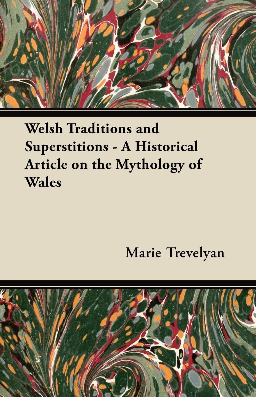 Cover: 9781447420002 | Welsh Traditions and Superstitions - A Historical Article on the...