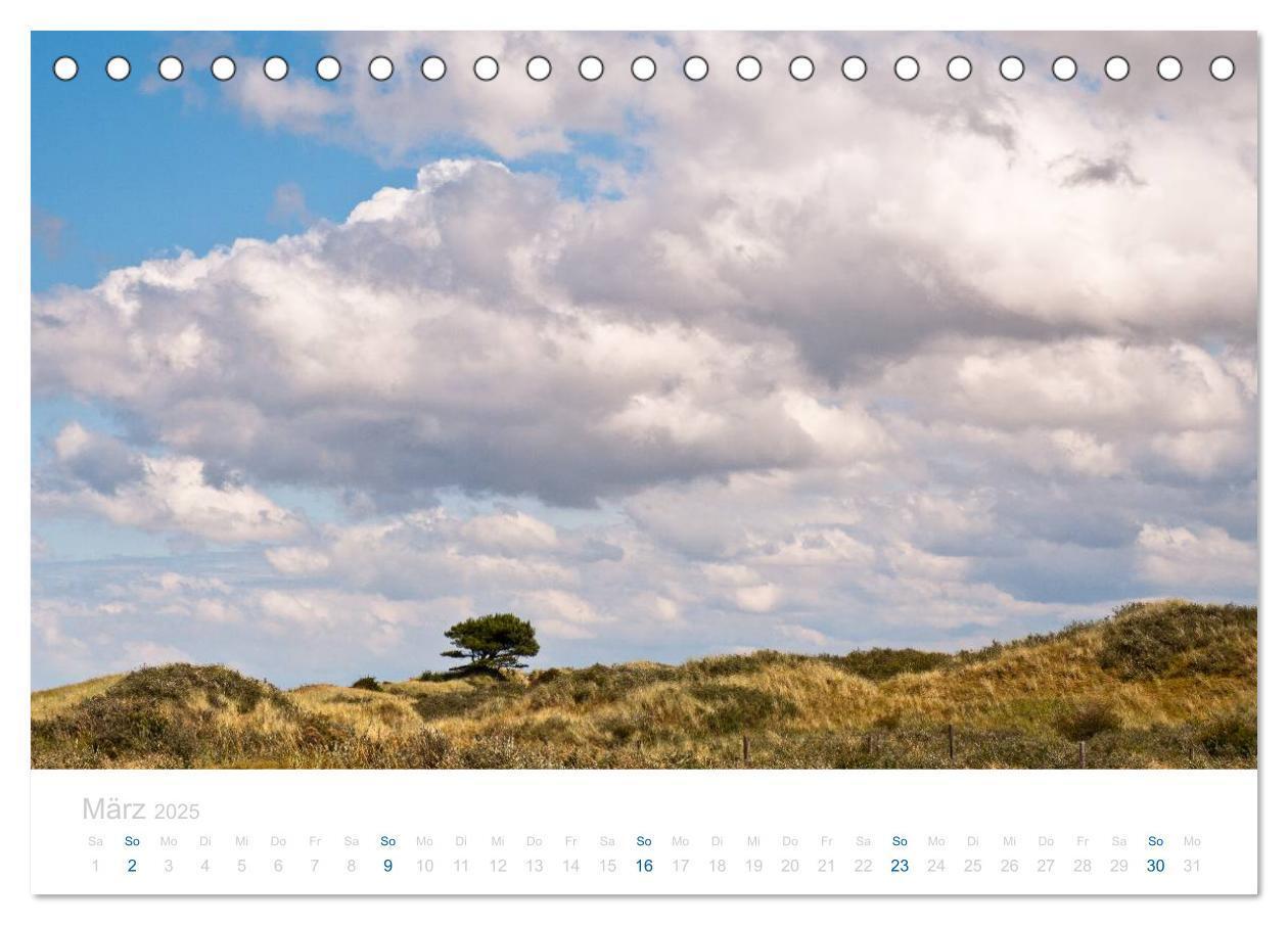 Bild: 9783435815449 | Ameland (Tischkalender 2025 DIN A5 quer), CALVENDO Monatskalender