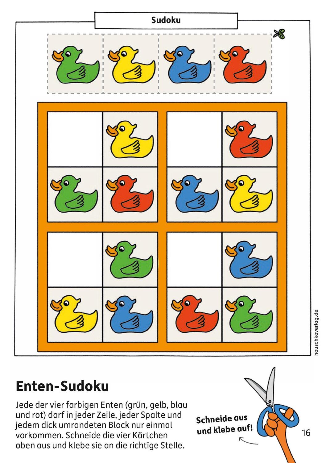 Bild: 9783881006095 | Kindergartenblock ab 4 Jahre - Kombinieren, rätseln, Fehler finden