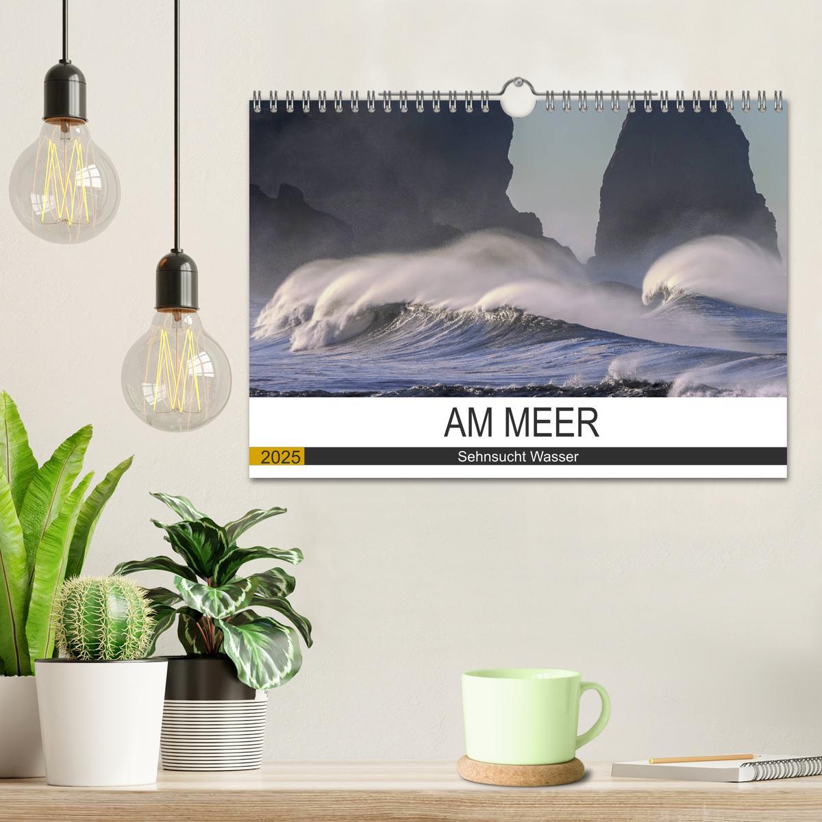 Bild: 9783435317776 | Am Meer. Sehnsucht Wasser (Wandkalender 2025 DIN A4 quer), CALVENDO...