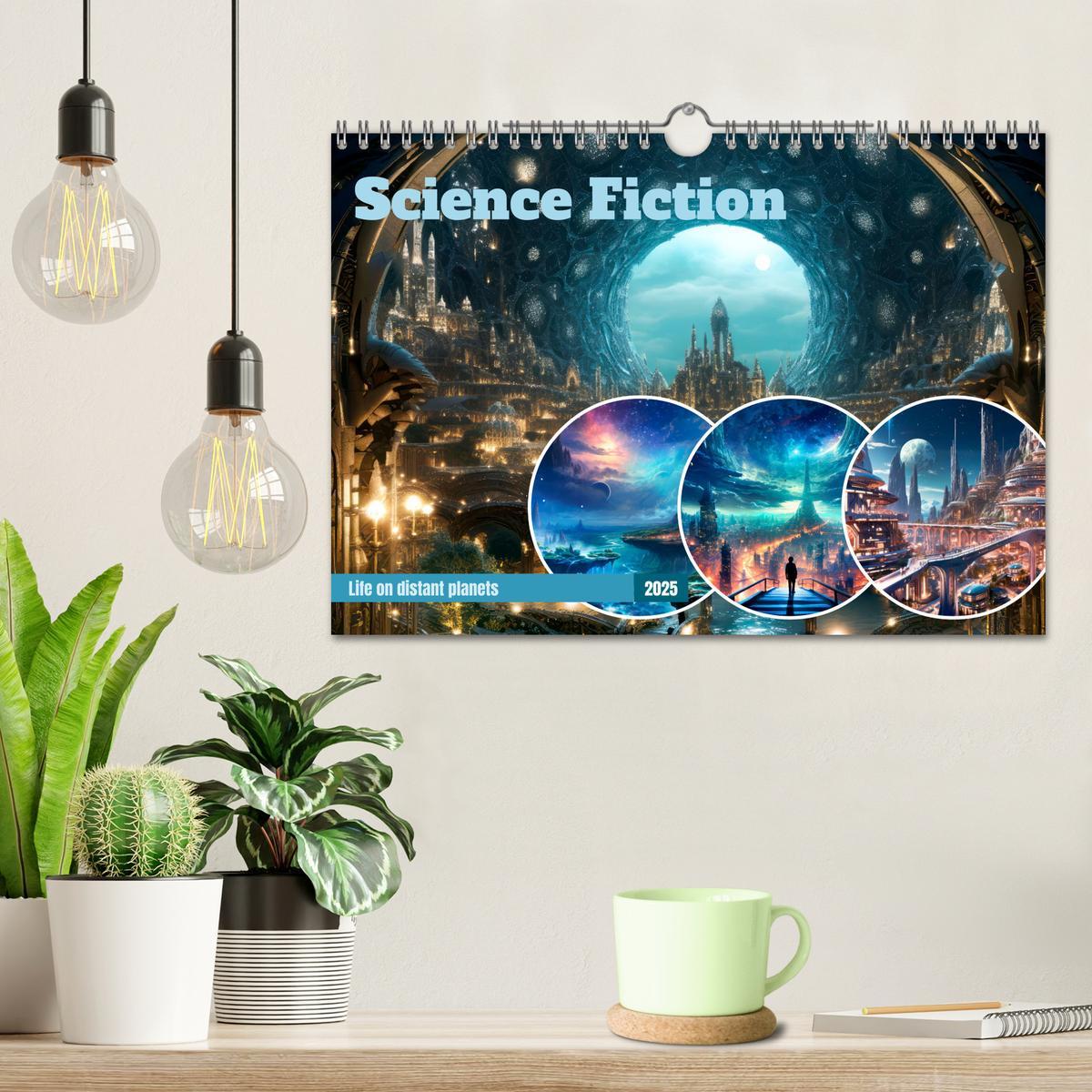 Bild: 9781325999927 | SCIENCE FICTION Life on distant planets (Wall Calendar 2025 DIN A4...