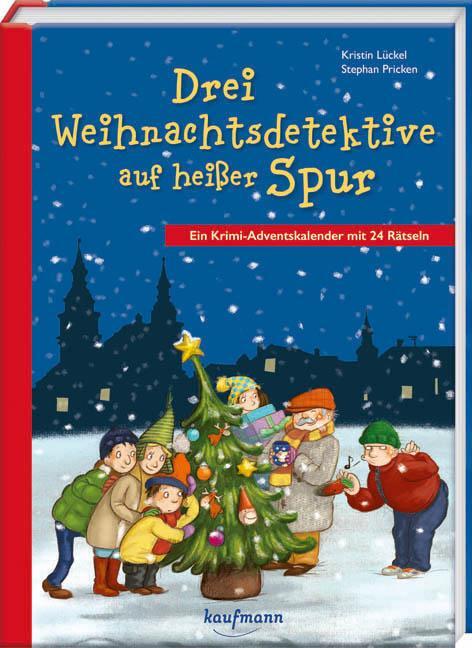 Cover: 9783780609595 | Drei Weihnachtsdetektive auf heißer Spur | Kristin Lückel | Kalender