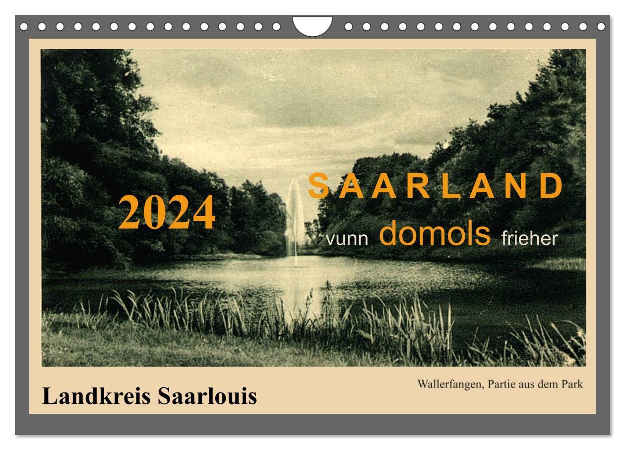 Cover: 9783383322839 | Saarland - vunn domols (frieher), Landkreis Saarlouis (Wandkalender...