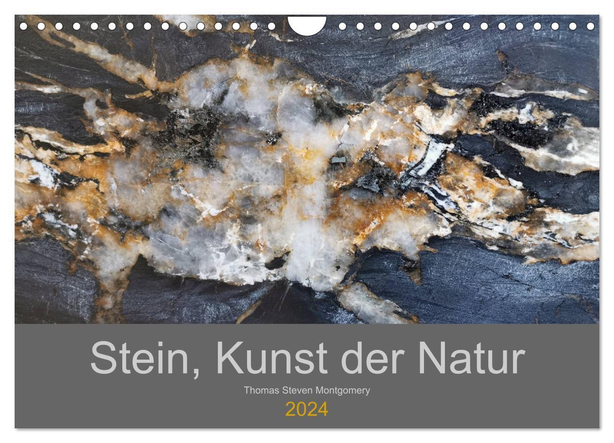 Cover: 9783675517479 | Stein, Kunst der Natur (Wandkalender 2024 DIN A4 quer), CALVENDO...