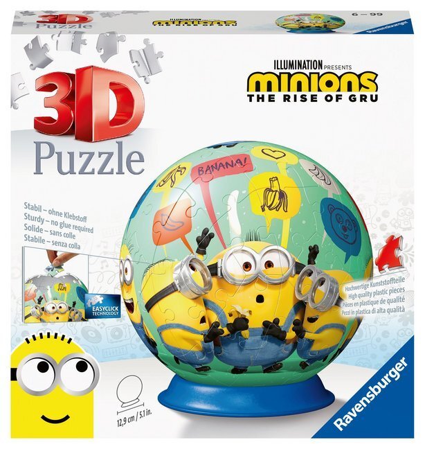 Cover: 4005556111794 | Ravensburger 3D Puzzle 11179 - Puzzle-Ball Minions - 72 Teile -...