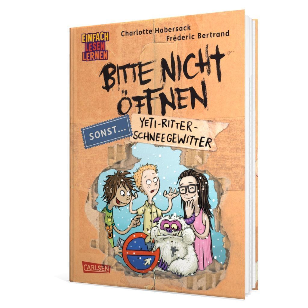 Bild: 9783551690241 | Bitte nicht öffnen, sonst ... 1: Yeti-Ritter-Schneegewitter | Buch