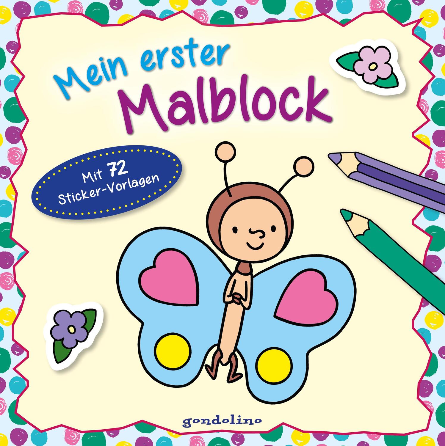 Cover: 9783811234772 | Mein erster Malblock (Schmetterling) | Taschenbuch | Deutsch | 2018