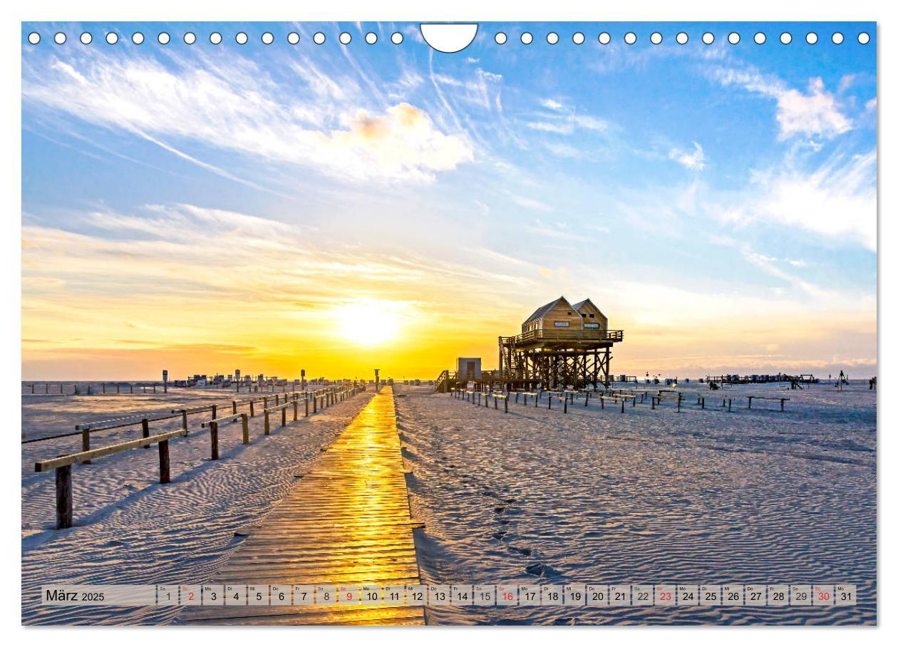 Bild: 9783435225996 | St. Peter Ording - Atemberaubende Momente (Wandkalender 2025 DIN A4...