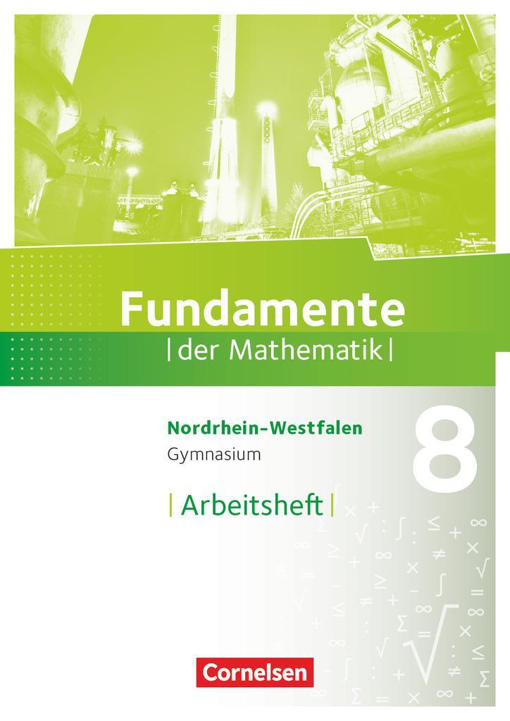 Cover: 9783060068753 | Fundamente der Mathematik 8. Schuljahr. Arbeitsheft mit Lösungen....