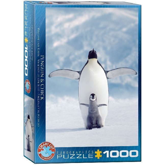 Cover: 628136612463 | Penguin & Küken (Puzzle) | Spiel | In Spielebox | 2020 | Eurographics