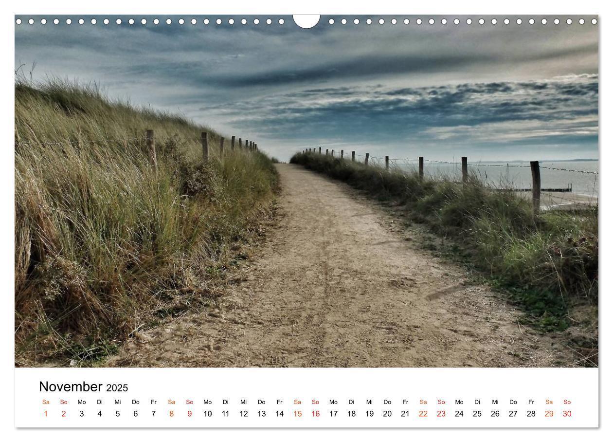 Bild: 9783435510047 | Wieder an der Nordsee (Wandkalender 2025 DIN A3 quer), CALVENDO...