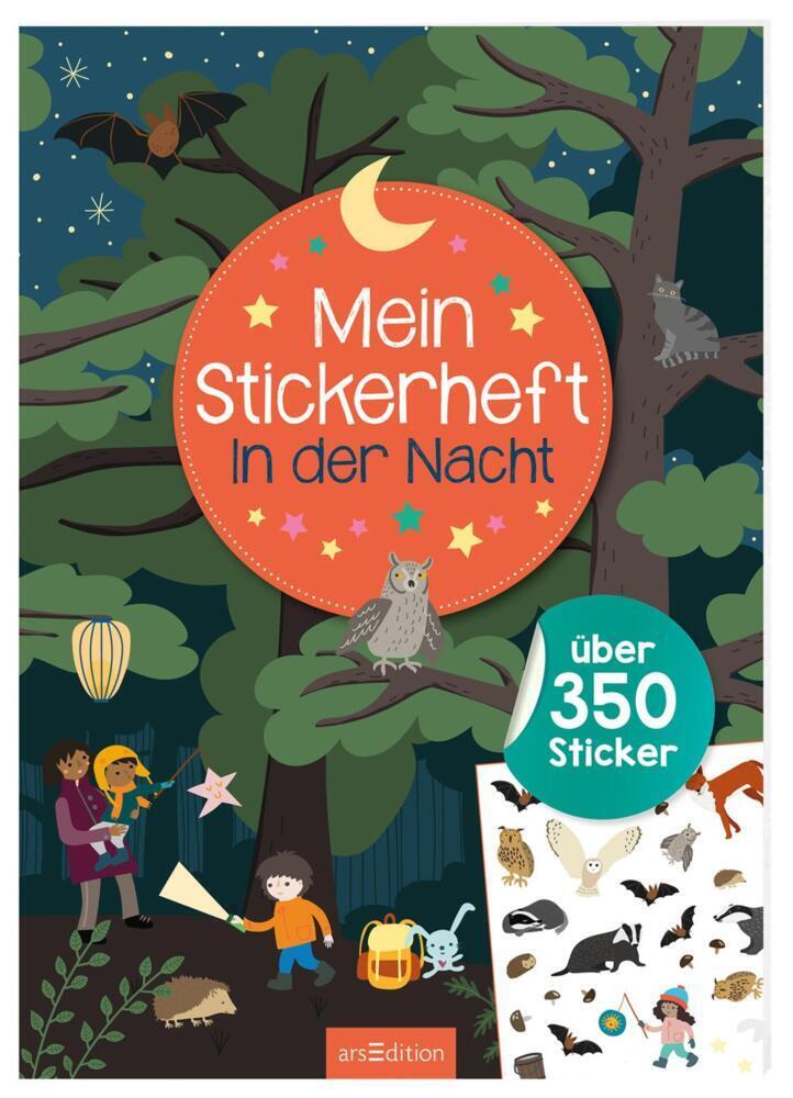 Cover: 9783845842530 | Mein Stickerheft - In der Nacht | Über 350 Sticker | Markiewicz | Buch