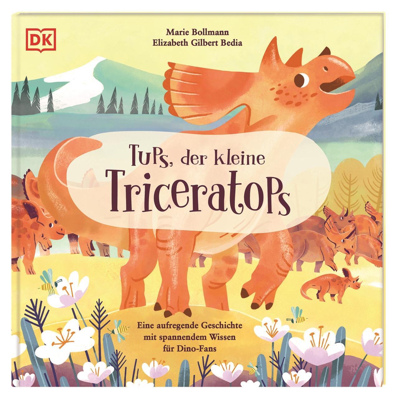 Cover: 9783831048793 | Tups, der kleine Triceratops | Elizabeth Gilbert Bedia | Buch | 32 S.
