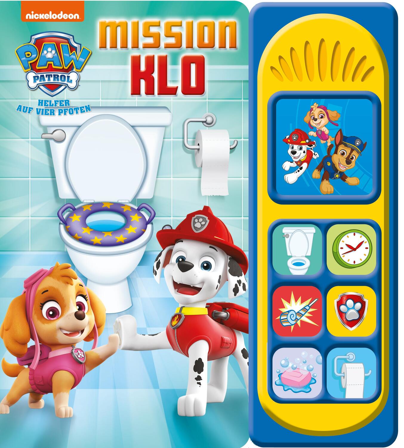 Cover: 9781503755178 | PAW Patrol: Mission Klo - Nickelodeon - Pappbilderbuch mit 7...