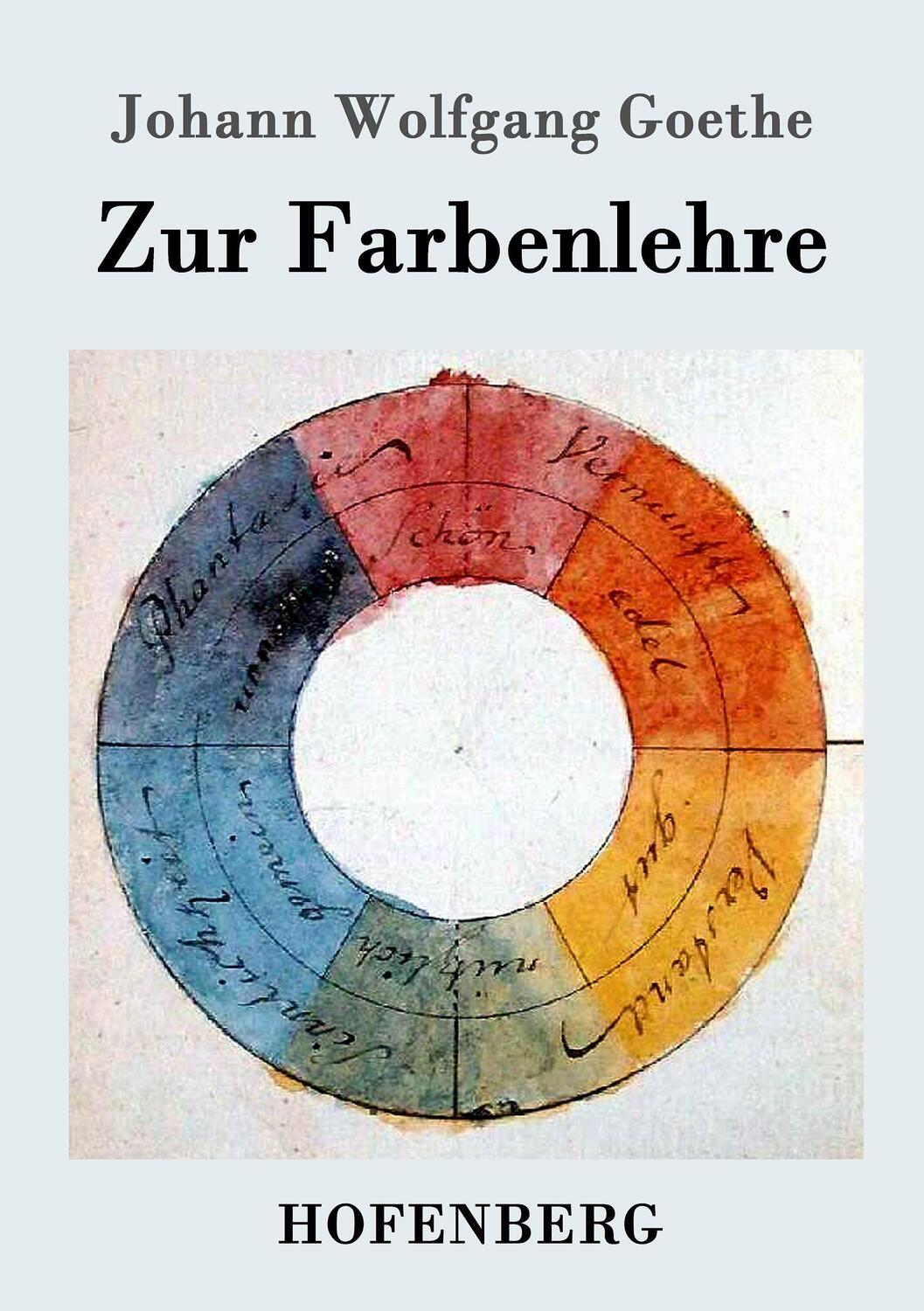 Cover: 9783843090285 | Zur Farbenlehre | Johann Wolfgang Goethe | Taschenbuch | Paperback
