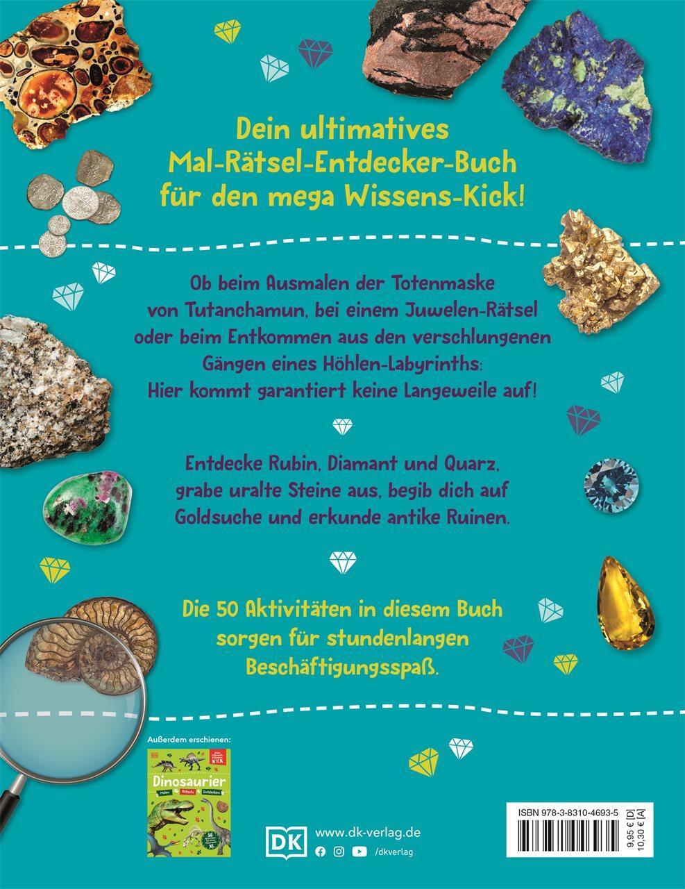 Rückseite: 9783831046935 | Mein Mitmach-Wissens-Kick. Steine und Mineralien | Taschenbuch | 96 S.