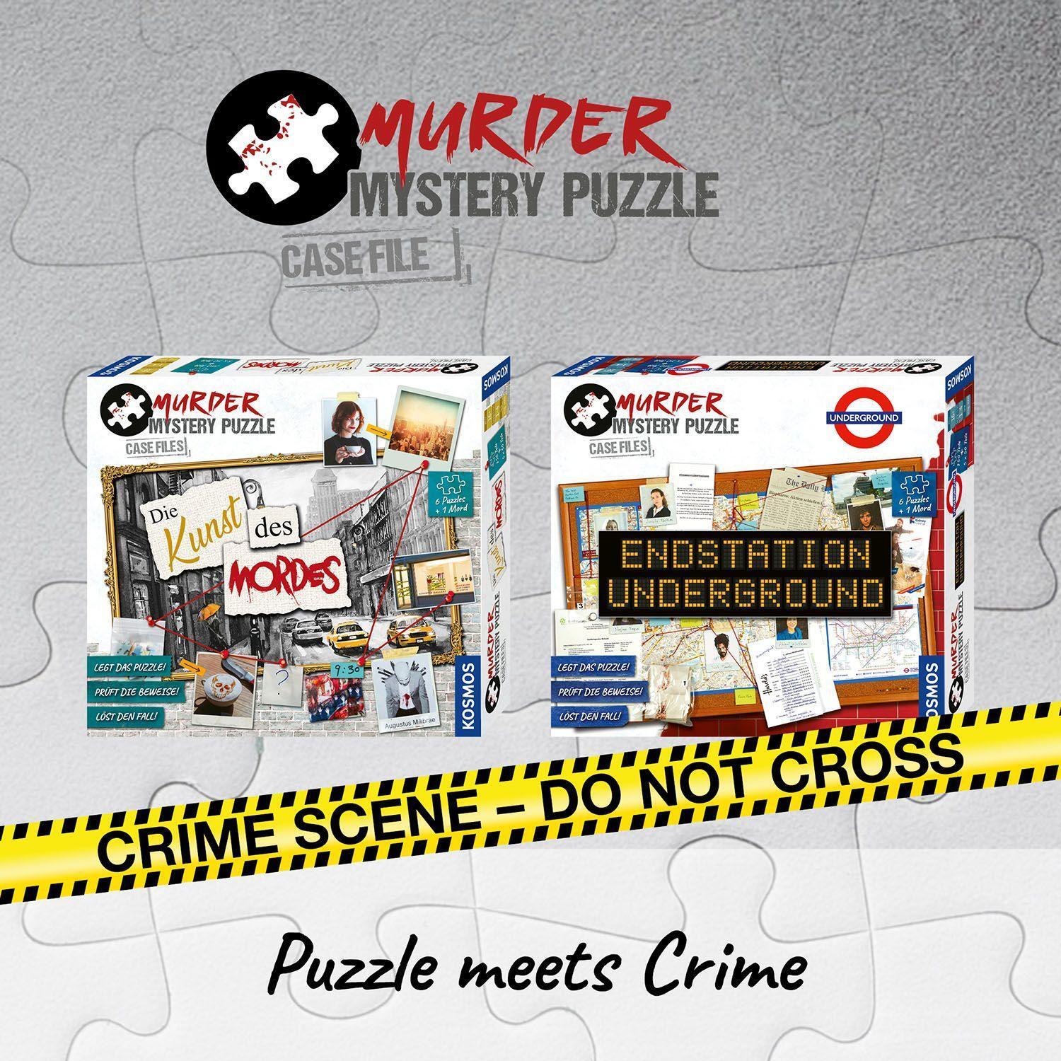 Bild: 4002051682170 | Murder Mystery Puzzle - Endstation Underground | Spiel | Deutsch