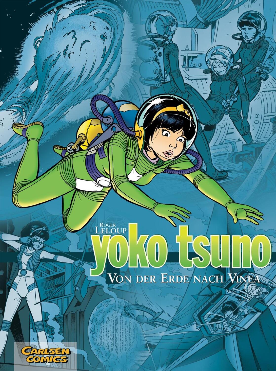 Cover: 9783551021779 | Yoko Tsuno Sammelband 02: Von der Erde nach Vinea | Roger Leloup