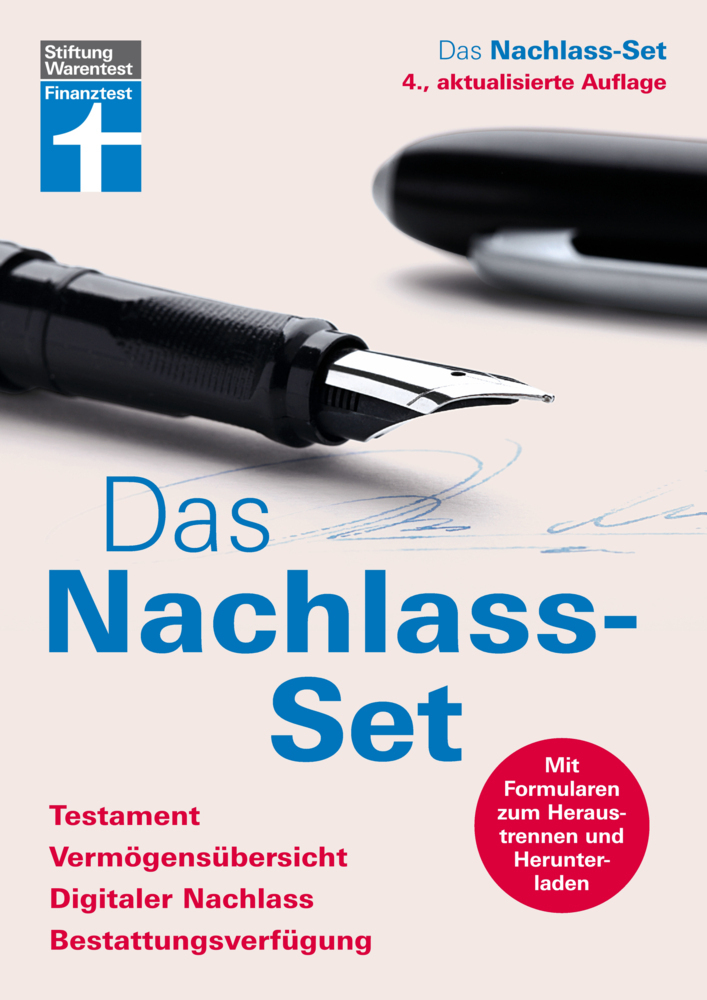 Cover: 9783747102794 | Das Nachlass-Set | Stiftung Warentest | Taschenbuch | Klappenbroschur