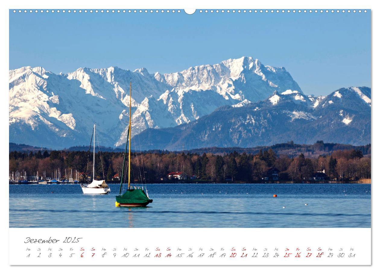 Bild: 9783435194926 | Das Fünf-Seen-Land Oberbayern (Wandkalender 2025 DIN A2 quer),...