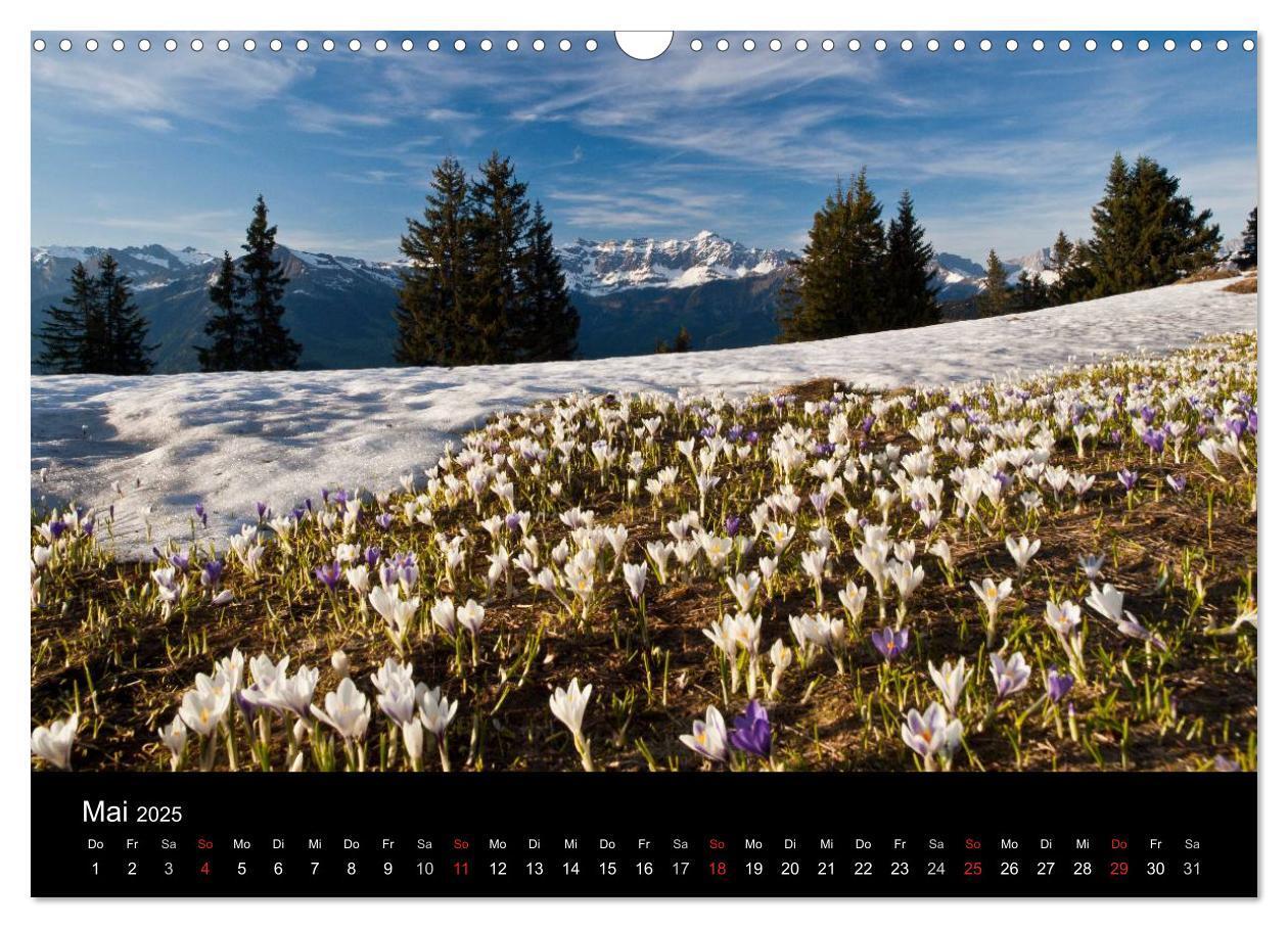 Bild: 9783435815371 | Graubünden - Die schönsten Bilder (Wandkalender 2025 DIN A3 quer),...