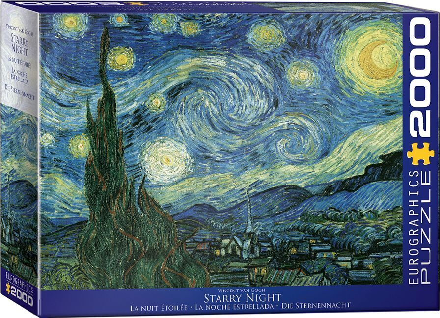 Bild: 628136812047 | Starry Night by van Gogh (Puzzle) | Spiel | In Spielebox | 2021