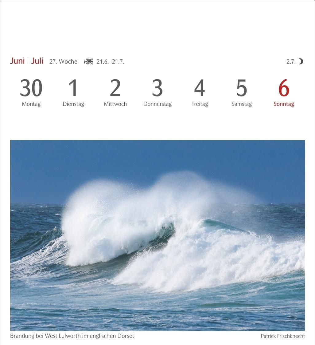 Bild: 9783840033513 | Am Wasser Postkartenkalender 2025 - Wochenkalender mit 53 Postkarten
