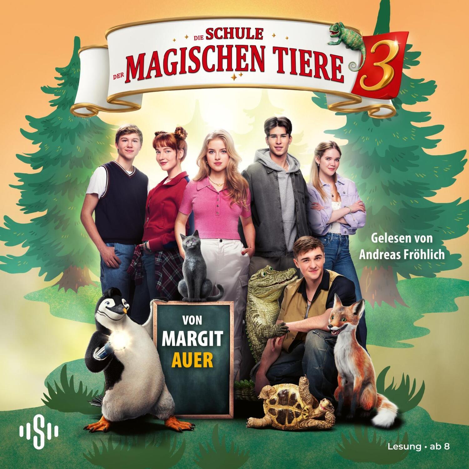 Cover: 9783745605228 | Die Schule der magischen Tiere 3: Das Hörbuch zum Film | 2 CDs | Auer