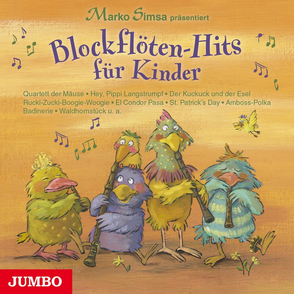 Cover: 9783833738364 | Blockflöten-Hits für Kinder | Audio-CD | Deutsch | 2018 | Jumbo