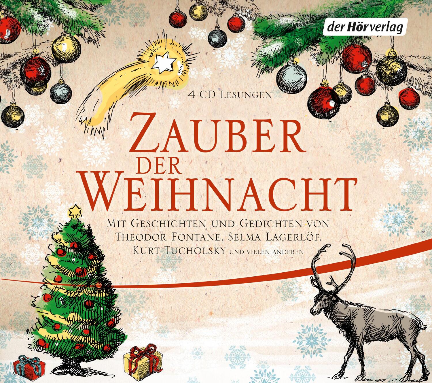 Bild: 9783844515930 | Zauber der Weihnacht | Wilhelm Busch (u. a.) | Audio-CD | 4 Audio-CDs