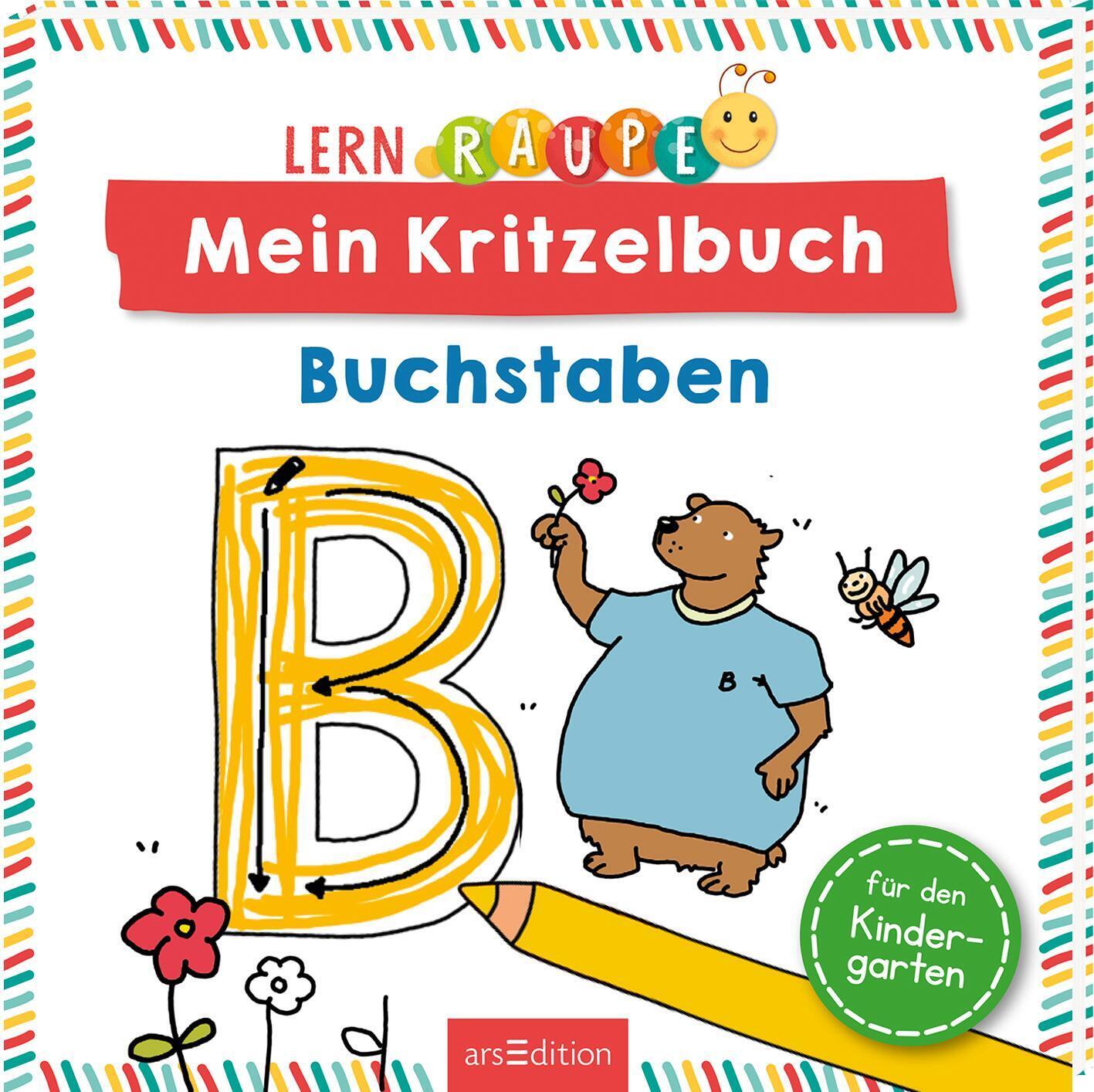 Cover: 9783845840468 | Lernraupe - Mein Kritzelbuch Buchstaben | Taschenbuch | Softcover