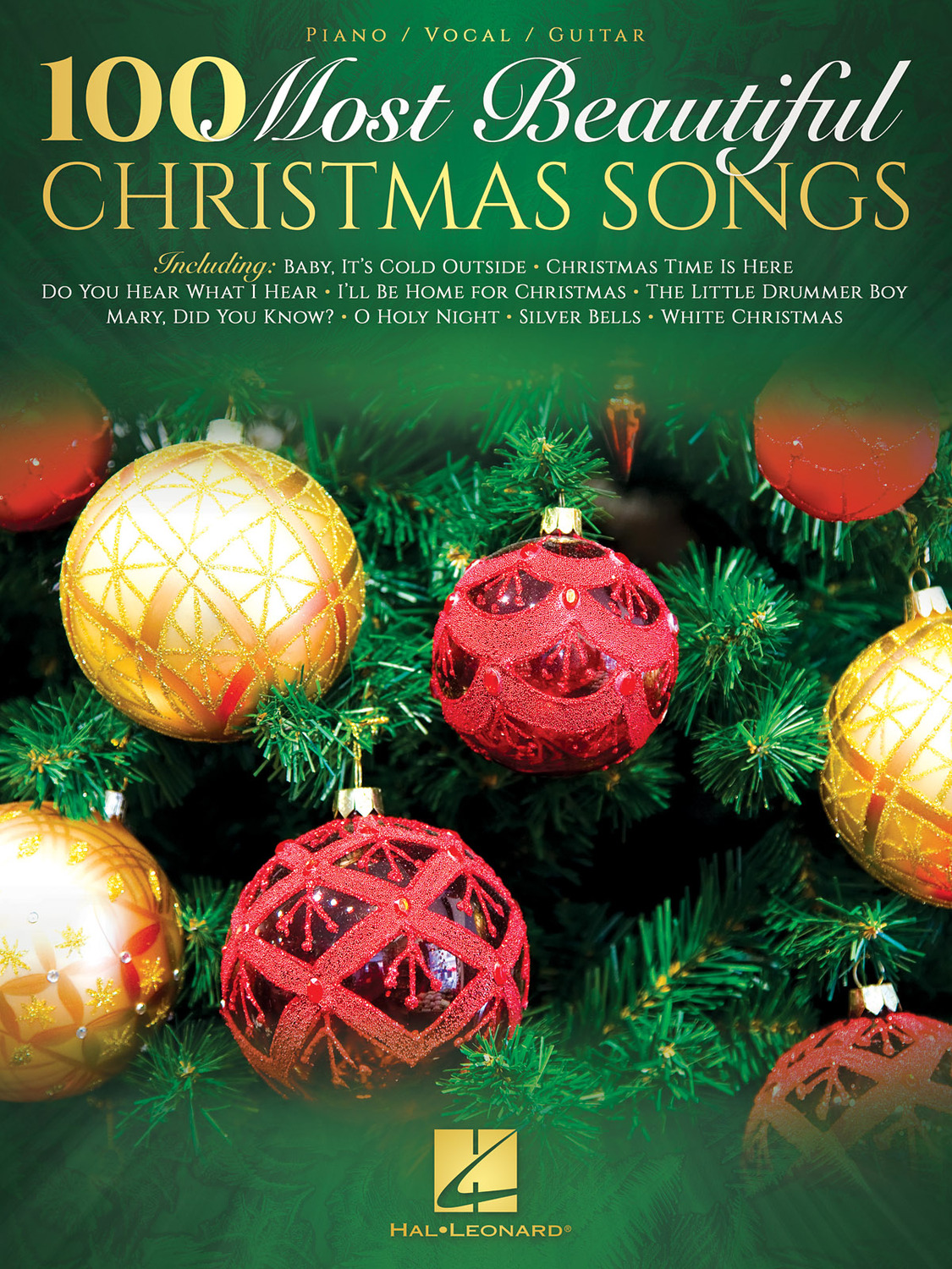 Cover: 888680697389 | 100 Most Beautiful Christmas Songs | Piano-Vocal-Guitar Songbook