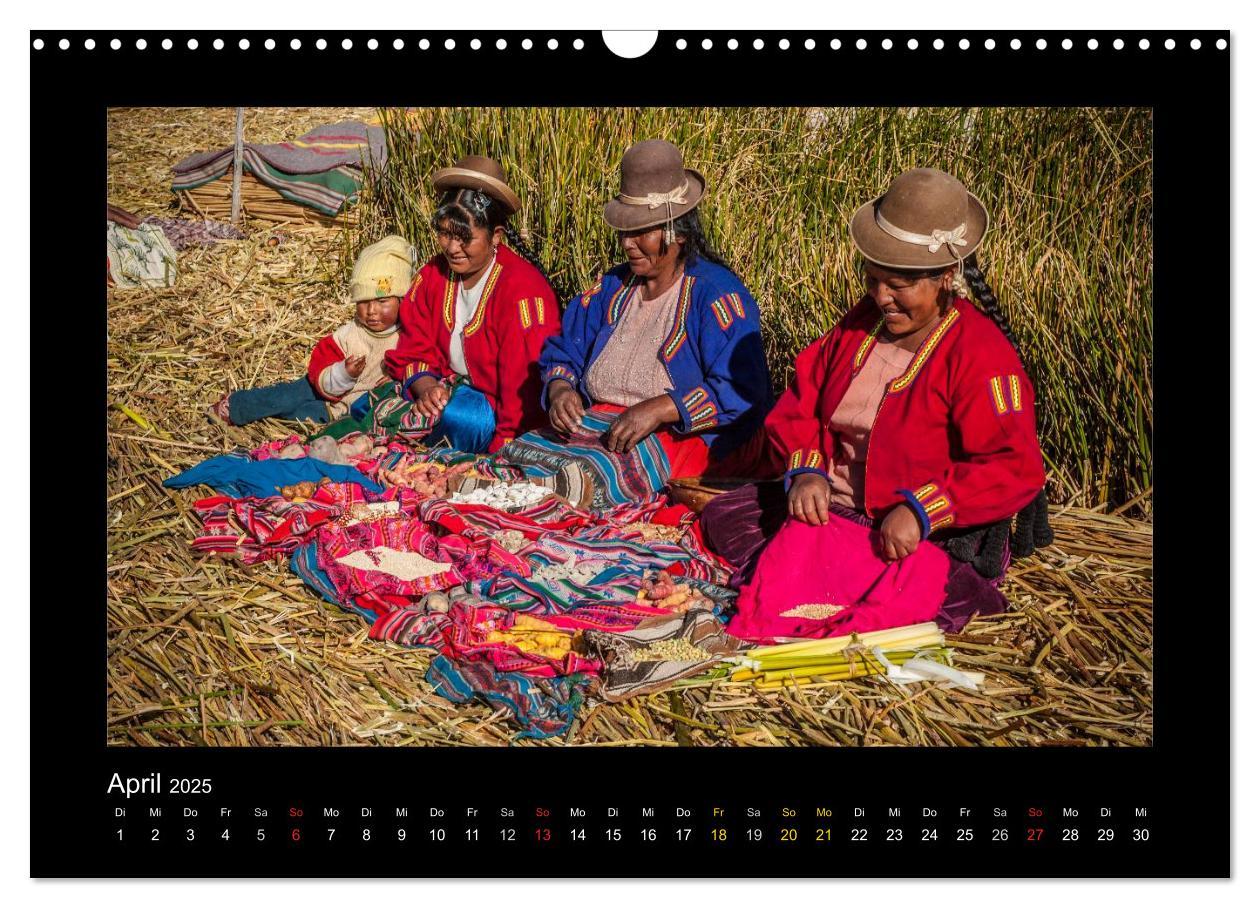 Bild: 9783435766390 | Peru, die Inkas und ihre Ahnen (Wandkalender 2025 DIN A3 quer),...